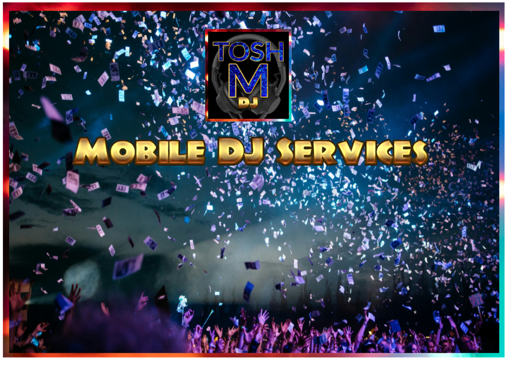 tosh m dj event lighting affects and paper confetti pic site 16 2026