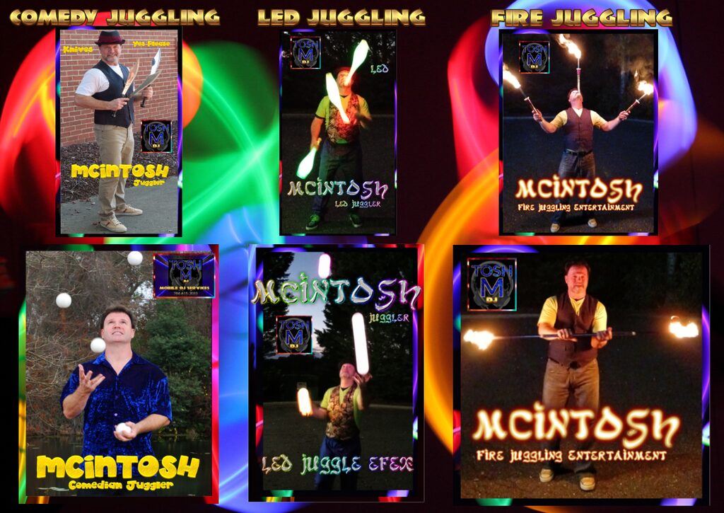 HOME tosh m dj mcintosh juggler comedy led fire site 44 2026